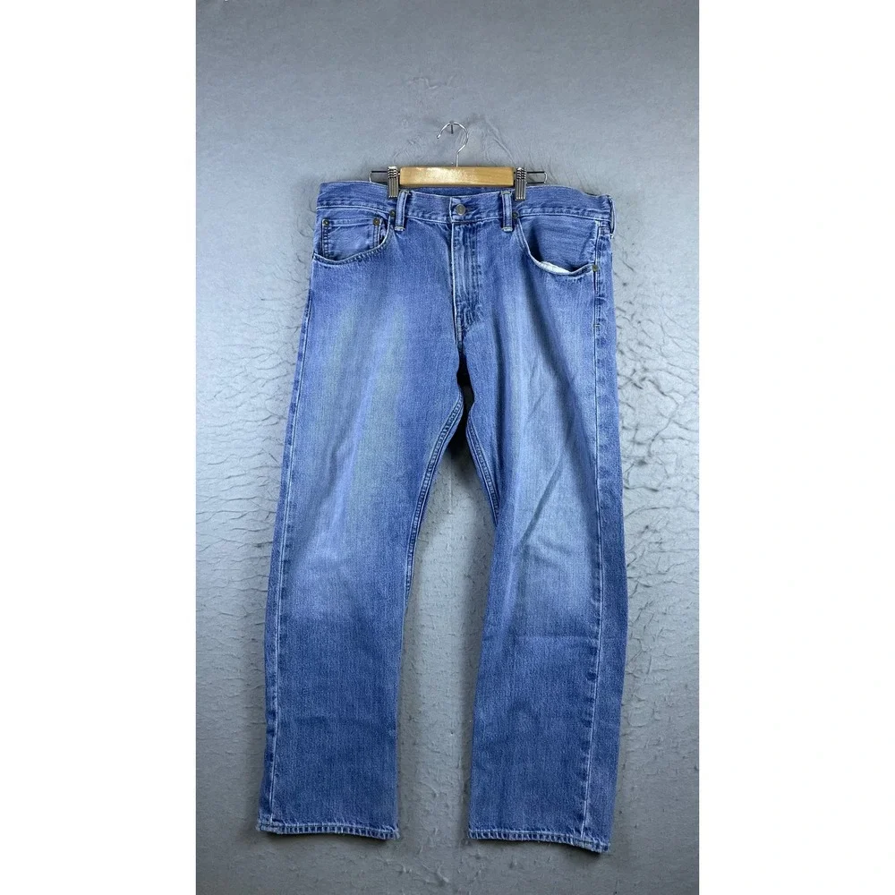 Polo Ralph Lauren Jeans Mens 37x30 Blue Excellent Straight Leg Denim 13513